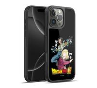 Head Case Designs sous Licence Officielle Dragon Ball Super Android 17 Et 18 Universe Survival Characters Coque en Gel renforcée [Qualité Militaire] Compatible avec Apple iPhone 16 Pro Max