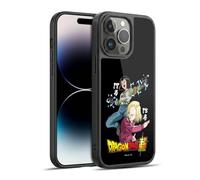 Head Case Designs sous Licence Officielle Dragon Ball Super Android 17 Et 18 Universe Survival Characters Coque en Gel renforcée [Qualité Militaire] Compatible avec Apple iPhone 14 Pro Max