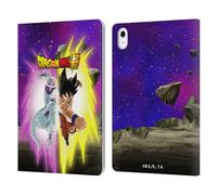 Head Case Designs sous Licence Officielle Dragon Ball Super Frieza Et Goku Universe Survival Arc Étui Portefeuille en Cuir Compatible avec Apple iPad Air 11 2020/2022/2024/2025