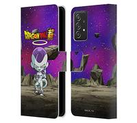 Head Case Designs sous Licence Officielle Dragon Ball Super Frieza Personnages Étui Portefeuille en Cuir Compatible avec Galaxy A52 / A52s / 5G (2021)