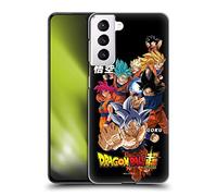 Head Case Designs sous Licence Officielle Dragon Ball Super Goku Universe Survival Characters Coque Dure pour l'arrière Compatible avec Samsung Galaxy S21 5G