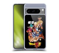 Head Case Designs sous Licence Officielle Dragon Ball Super Goku Universe Survival Characters Coque en Gel Doux Compatible avec Google Pixel 8 Pro