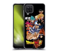 Head Case Designs sous Licence Officielle Dragon Ball Super Goku Universe Survival Characters Coque en Gel [Protection de Qualité Militaire] Compatible avec Samsung Galaxy A12 (2020)