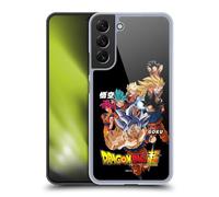 Head Case Designs sous Licence Officielle Dragon Ball Super Goku Universe Survival Characters Coque Dure pour l'arrière Compatible avec Samsung Galaxy S22+ 5G