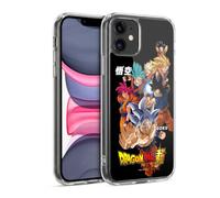 Head Case Designs sous Licence Officielle Dragon Ball Super Goku Universe Survival Characters Coque en Gel [Protection de Qualité Militaire] Compatible avec Apple iPhone 11 Et Compatible avec MagSafe