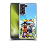Head Case Designs sous Licence Officielle Dragon Ball Super Group Future Trunks Arc Characters Coque en Gel [Qualité Militaire] Compatible avec Samsung Galaxy S21 FE 5G Et Compatible avec MagSafe
