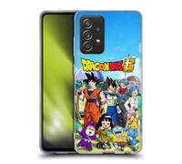 Head Case Designs sous Licence Officielle Dragon Ball Super Groupe Personnages de l'arc Future Trunks Coque en Gel [Protection de Qualité Militaire] Compatible avec Galaxy A52 / A52s / 5G (2021)