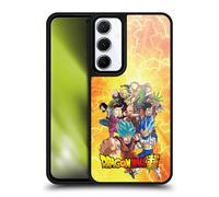 Head Case Designs sous Licence Officielle Dragon Ball Super Groupe Universe 7 Universe Survival Arc Coque en Gel renforcée [Protection de Qualité Militaire] Compatible avec Samsung Galaxy A55 5G