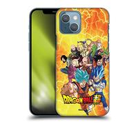 Head Case Designs sous Licence Officielle Dragon Ball Super Groupe Universe 7 Universe Survival Arc Coque Dure pour l'arrière Compatible avec Apple iPhone 13