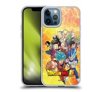 Head Case Designs sous Licence Officielle Dragon Ball Super Groupe Universe 7 Universe Survival Arc Coque en Gel [Qualité Militaire] Compatible avec Apple iPhone 12 Pro Max Et Compatible avec MagSafe