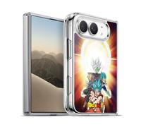 Head Case Designs sous Licence Officielle Dragon Ball Super Merged Zamasu Future Trunks Arc Characters Coque en Gel [Qualité Militaire] Compatible avec Apple iPhone Duo Et Compatible avec MagSafe