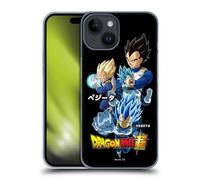 Head Case Designs sous Licence Officielle Dragon Ball Super Vegeta Universe Survival Characters Coque Dure pour l'arrière Compatible avec Apple iPhone 15
