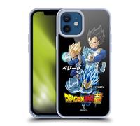 Head Case Designs sous Licence Officielle Dragon Ball Super Vegeta Universe Survival Characters Coque en Gel Doux Compatible avec Apple iPhone 12 / iPhone 12 Pro