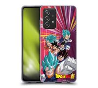 Head Case Designs sous Licence Officielle Dragon Ball Super Vegito Personnages de l'arc Future Trunks Coque en Gel [Protection de Qualité Militaire] Compatible avec Galaxy A52 / A52s / 5G (2021)