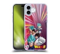 Head Case Designs sous Licence Officielle Dragon Ball Super Vegito Personnages de l'arc Future Trunks Coque en Gel [Qualité Militaire] Compatible avec Apple iPhone 16 Plus Et Compatible avec MagSafe