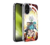Head Case Designs sous Licence Officielle Dragon Ball Super Zamasu Fusionné Personnages de l'arc Future Trunks Coque en Gel [Protection de Qualité Militaire] Compatible avec Apple iPhone 17