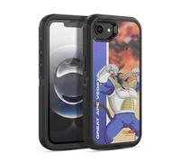Head Case Designs sous Licence Officielle Dragon Ball Z Great Ape Vegeta Saiyan Arc Characters Étui Antichoc Ultra-Blindé Compatible avec Apple iPhone 16e / iPhone 17e