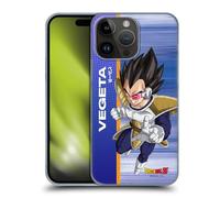 Head Case Designs sous Licence Officielle Dragon Ball Z Vegeta Saiyan Arc Characters Coque Dure pour l'arrière Compatible avec Apple iPhone 15 Pro Max