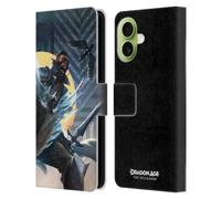 Head Case Designs sous Licence Officielle EA Bioware Dragon Age Davrin Les Graphismes de Veilguard Étui Portefeuille en Cuir Compatible avec Apple iPhone 17