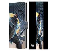 Head Case Designs sous Licence Officielle EA Bioware Dragon Age Davrin Les Graphismes de Veilguard Étui Portefeuille en Cuir Compatible avec Samsung Galaxy S25 FE