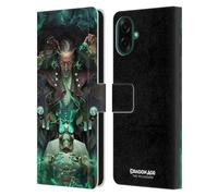 Head Case Designs sous Licence Officielle EA Bioware Dragon Age Emmrich Les Graphismes de Veilguard Étui Portefeuille en Cuir Compatible avec Samsung Galaxy A07