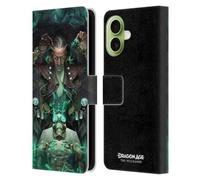 Head Case Designs sous Licence Officielle EA Bioware Dragon Age Emmrich Les Graphismes de Veilguard Étui Portefeuille en Cuir Compatible avec Apple iPhone 17
