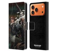 Head Case Designs sous Licence Officielle EA Bioware Dragon Age Harding Les Graphismes de Veilguard Étui Portefeuille en Cuir Compatible avec Apple iPhone 17 Pro Max