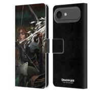 Head Case Designs sous Licence Officielle EA Bioware Dragon Age Harding Les Graphismes de Veilguard Étui Portefeuille en Cuir Compatible avec Apple iPhone 17 Air