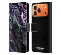 Head Case Designs sous Licence Officielle EA Bioware Dragon Age Lucanis Les Graphismes de Veilguard Étui Portefeuille en Cuir Compatible avec Apple iPhone 17 Pro Max