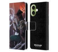 Head Case Designs sous Licence Officielle EA Bioware Dragon Age Neve Les Graphismes de Veilguard Étui Portefeuille en Cuir Compatible avec Apple iPhone 17