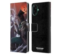Head Case Designs sous Licence Officielle EA Bioware Dragon Age Neve Les Graphismes de Veilguard Étui Portefeuille en Cuir Compatible avec Samsung Galaxy A07