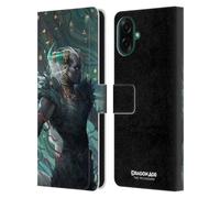 Head Case Designs sous Licence Officielle EA Bioware Dragon Age Taash Les Graphismes de Veilguard Étui Portefeuille en Cuir Compatible avec Samsung Galaxy A07