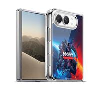 Head Case Designs sous Licence Officielle EA Bioware Mass Effect Art raphiques légendaires Coque en Gel [Qualité Militaire] Compatible avec Apple iPhone Duo Et Compatible avec MagSafe