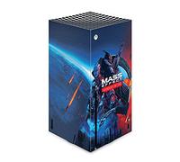Head Case Designs sous Licence Officielle EA Bioware Mass Effect Art clé Graphiques légendaires Vinyle Autocollant De Jeu Peau Autocollant Couverture Compatible avec Xbox Series X Console