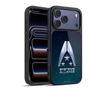 Head Case Designs Sous Licence Officielle EA Bioware Mass Effect Logo de l'Alliance des systèmes Graphiques Coque en gel renforcée [Protection de Qualité Militaire] Compatible avec Apple iPhone 17 Pro