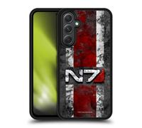 Head Case Designs sous Licence Officielle EA Bioware Mass Effect Logo N7 en détresse Graphiques Coque en Gel renforcée [Protection de Qualité Militaire] Compatible avec Samsung Galaxy A54 5G