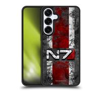 Head Case Designs sous Licence Officielle EA Bioware Mass Effect Logo N7 en détresse Graphiques Coque en Gel renforcée [Protection de Qualité Militaire] Compatible avec Samsung Galaxy S25+