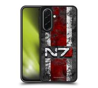 Head Case Designs sous Licence Officielle EA Bioware Mass Effect Logo N7 en détresse Graphiques Coque en Gel renforcée [Protection de Qualité Militaire] Compatible avec Samsung Galaxy A36 5G