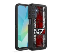 Head Case Designs sous Licence Officielle EA Bioware Mass Effect Logo N7 en détresse Graphiques Étui Antichoc Ultra-Blindé Compatible avec Samsung Galaxy A16 5G