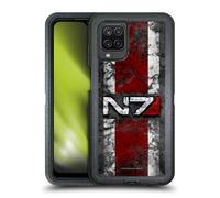 Head Case Designs sous Licence Officielle EA Bioware Mass Effect Logo N7 en détresse Graphiques Étui Antichoc Ultra-Blindé Compatible avec Samsung Galaxy A12 (2020)