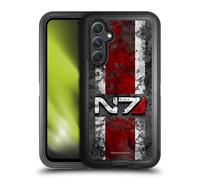 Head Case Designs sous Licence Officielle EA Bioware Mass Effect Logo N7 en détresse Graphiques Étui Antichoc Ultra-Blindé Compatible avec Samsung Galaxy A54 5G