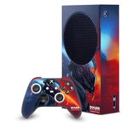 Head Case Designs Sous Licence Officielle EA Bioware Mass Effect N7 Armor Legendary Graphics Enveloppement De Console De Jeu Et Skins Pour Manette compatible avec Xbox Series S Console & Controller Bundle