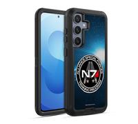 Head Case Designs sous Licence Officielle EA Bioware Mass Effect Programme de Formation N7 3 Badges et Logos Étui Antichoc Ultra-Blindé Compatible avec Samsung Galaxy S25