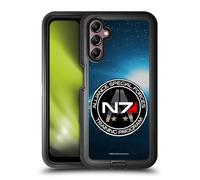 Head Case Designs sous Licence Officielle EA Bioware Mass Effect Programme de Formation N7 3 Badges et Logos Étui Antichoc Ultra-Blindé Compatible avec Samsung Galaxy A14 5G