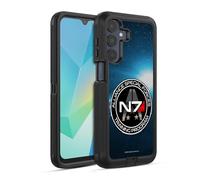 Head Case Designs sous Licence Officielle EA Bioware Mass Effect Programme de Formation N7 3 Badges et Logos Étui Antichoc Ultra-Blindé Compatible avec Samsung Galaxy A16 5G