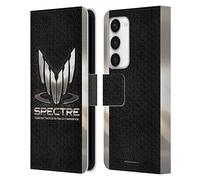 Head Case Designs sous Licence Officielle EA Bioware Mass Effect Spectre 3 Badges et Logos Étui Portefeuille en Cuir Compatible avec Samsung Galaxy S23 5G