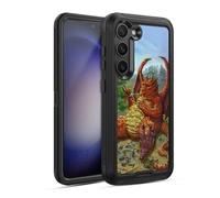 Head Case Designs sous Licence Officielle Ed Beard Jr Déjeuner avec Un Cure-Dent Dragons Étui Antichoc Ultra-Blindé Compatible avec Samsung Galaxy S23 5G