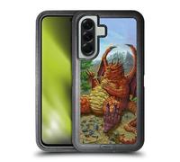 Head Case Designs sous Licence Officielle Ed Beard Jr Déjeuner avec Un Cure-Dent Dragons Étui Antichoc Ultra-Blindé Compatible avec Samsung Galaxy A56 5G
