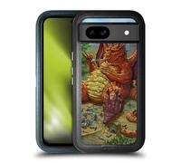 Head Case Designs sous Licence Officielle Ed Beard Jr Déjeuner avec Un Cure-Dent Dragons Étui Antichoc Ultra-Blindé Compatible avec Google Pixel 8a