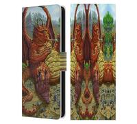 Head Case Designs sous Licence Officielle Ed Beard Jr Déjeuner avec Un Cure-Dent Série Mythique Étui Portefeuille en Cuir Compatible avec Samsung Galaxy S25 FE